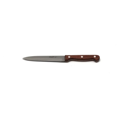 Kitchen knife Atlantis, brown color, 13 cm