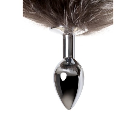Anal plug Metal by Toyfa, Metal, Silver, 45 cm, D 3.3 cm-7