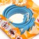 Bio -hazelnik "Pijon" for dogs, soothing, blue, 65 cm
