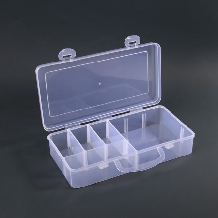 A set of jars for decor, 9 pcs, in the organizer, 40 ml, 26 × 13 × 6 cm, the color is transparent-2