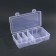 A set of jars for decor, 9 pcs, in the organizer, 40 ml, 26 × 13 × 6 cm, the color is transparent