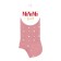 Women's socks Mini Trend, size 39-41, Corallo color