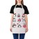 Apron kitchen with a photo print “Choose your penguin”, adjustable, size OS