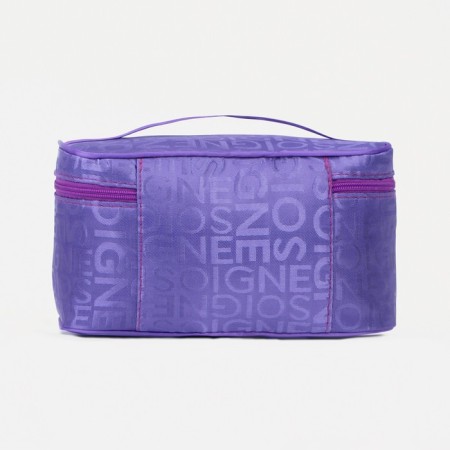 Lightning cosmetic bag, purple color-1