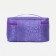 Lightning cosmetic bag, purple color