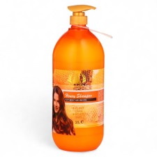 Shampoo honey 2000 ml with a dispenser, orange