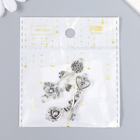 Decor Metal "Keys" (set 4 pcs)-4