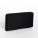 Women's wallet with lightning, black color