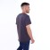 T -shirt male, gray color, size 52