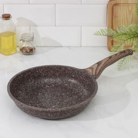 Nadoba Greta pan, anti -stick coating, d = 26 cm, brown color