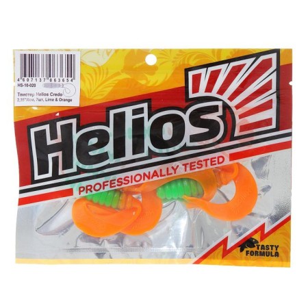 Helios Credo Lime & Orange Twizer, 6 cm, 7 pcs. (HS-10020)-1
