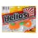 Helios Credo Lime & Orange Twizer, 6 cm, 7 pcs. (HS-10020)