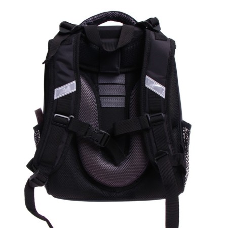 School backpack 38 x 30 x 16 cm, ergonomic back, stavia "plane"-4