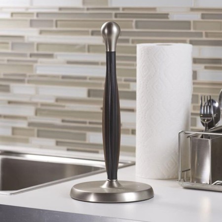 Tug holder for paper towels, gray-1