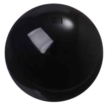 Rifle eyes with plugs, set 4 pcs., Size 1 pc. - 3 cm, black color-4