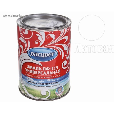 Emal PF-115 White matte 0.9kg-1