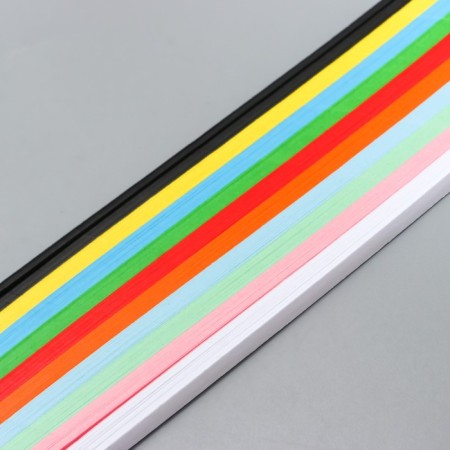 Quilling paper (twisting), 10 colors, 80g, 250l, 3mm x 300mm