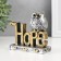 Souvenir Polystone "Owl on the letters. Hope" 3.7x9.5x9 cm