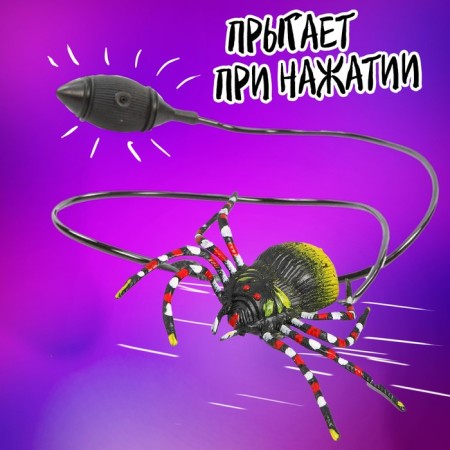 Jumping animals "terribly interesting", spider, in the package-1