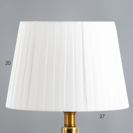 Maestro table lamp E27 40W blue-gold 28x28x53 cm Risalux-3