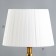 Maestro table lamp E27 40W blue-gold 28x28x53 cm Risalux