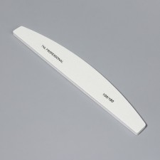 File - emery, abrasiveness 100/180, 18 cm, white color