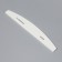File - emery, abrasiveness 100/180, 18 cm, white color