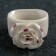Ceramic ring for napkins "Flower", 5.5 × 5 × 6 cm, pearly color