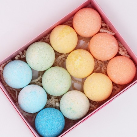 Set of bath bombs Pure happiness “Inspecting beauty!”, 12x40 g, mix-2