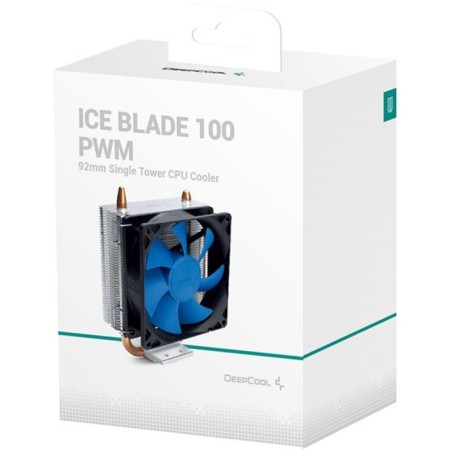 Кулер Deepcool ICE BLADE 100 PWM 1700 Soc-AM4/1151/1200/1700, 4-pin, 15-29dB, Al+Cu, 100W-4