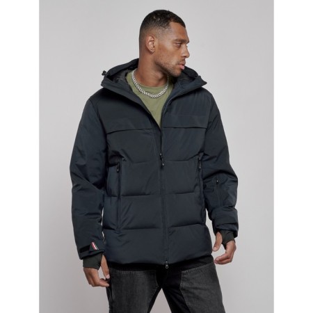 Winter ski skid male, size 52, dark blue color-7