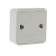 UNIVERSAL Olympus socket, 16 A, single, external, without salary, white