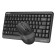 Keyboard + Mouse A4Tech FSTYLER FG1110 CLAV: Black/Gray Mouse: Black/Gray USB Wireless 106853
