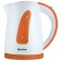 Electric kettle Blackton BT1706P, plastic, 1.7 l, 2200 watts, white-orange