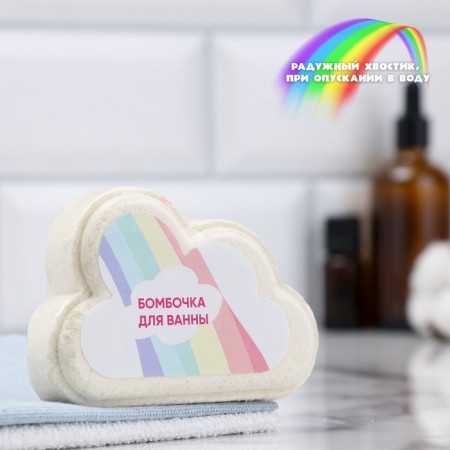 Bomb for a bath giant "cloud" Rainbow benpar 200 g