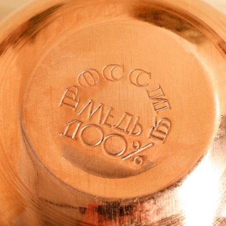 Copper bucket, 0.5l, with a handle-4