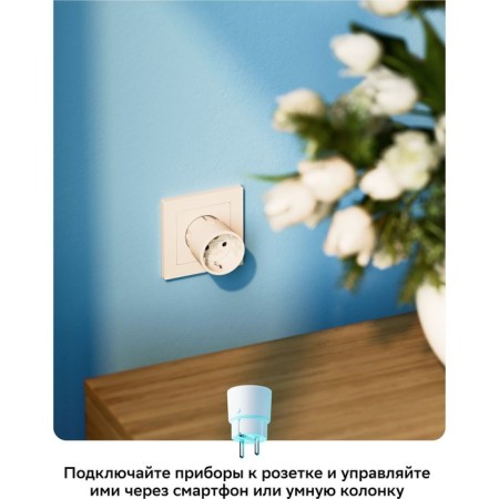 Smart socket SBER SBDV-00123 EUBT Wi-Fi White-6