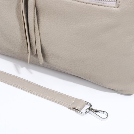Luggage bag on lightning, 2 external pockets, color gray color-5