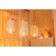 Metal candlestick, PVC "flashlight. Book" White 39x25x25 cm