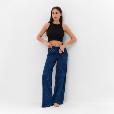 Women's pants kaftan "peas" p. 40-42, blue-1