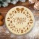 A set of round stencils "New Year", 22.4 x 19 cm, 6 pcs