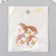 Decor for creativity Metal "Hedgehog with a branch" Emal 2.8x2 cm