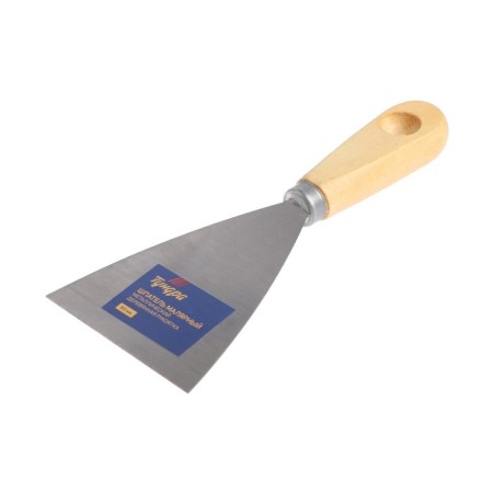 Magar tundra, metal, wooden handle, 80 mm