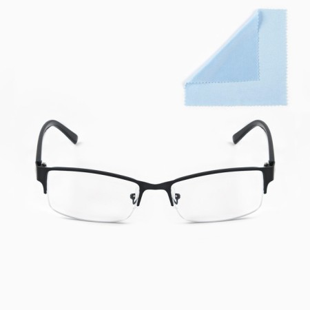 Computer glasses "Master K." 13.5 x 13 x 3 cm, lens 3 x 5 cm, black-3