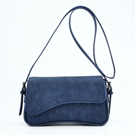Female bag 25*14*6.5 cm, blue color-5