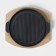 The cast -iron pan on the wooden stand “Circle. Grill ", 25 × 21.3 cm, black color