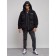 Plush jacket, size 48, black color