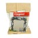 Switch Legrand Etika 672301, 10 A, 1 key, hidden, ivory