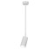 Lamp wall-flowing spot OL45 WH MR16 GU10 IP20, white color