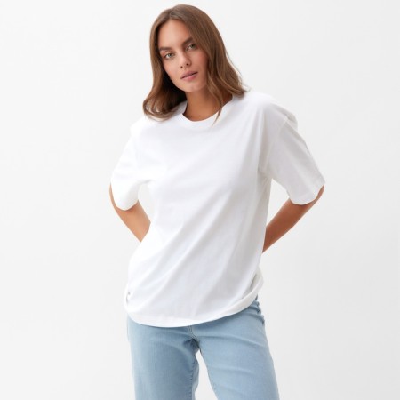 Women's T -shirt KAFTAN: BASIC Line col. White, rr 48-50